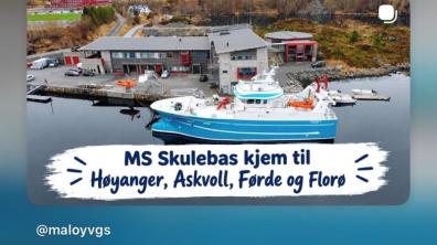 Lenkje til artikkel: Velkommen til Ope skip - opplæringsfartøy MS Skulebas